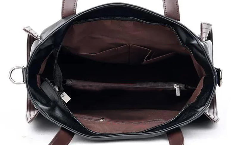 Sc99c4e9e028f4b808639e36b9b3fb61aC Large Capacity Handbags Women Soft Leather Shoulder Crossbody Bag Ladies Bucket Bags - Image 6