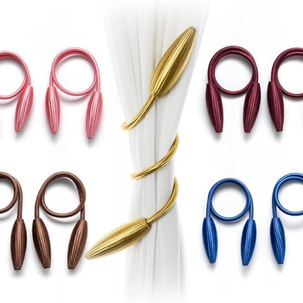 2pcs Creative DIY Curtain Strap Tiebacks Curtain Holders