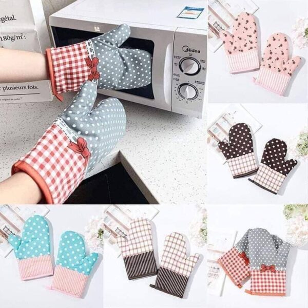 Cotton Fashion Kitchen Pad kitchen Oven Gloves