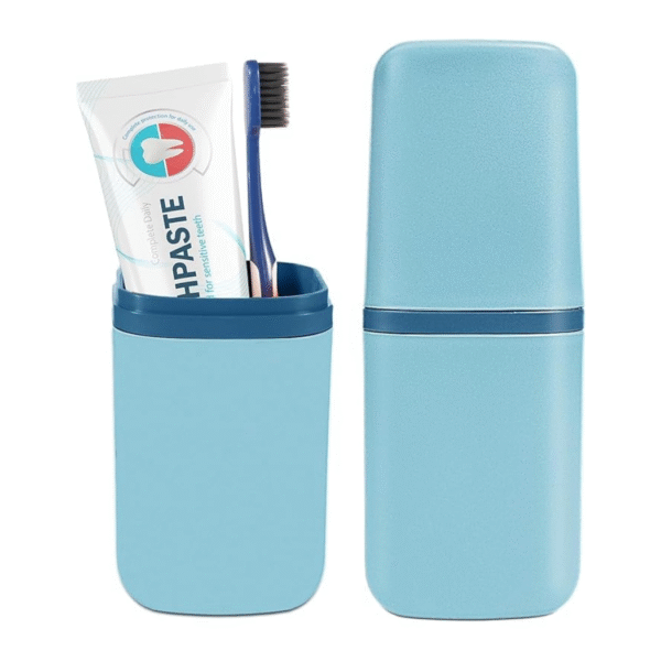 Solid Color Travel Toothbrush Holder